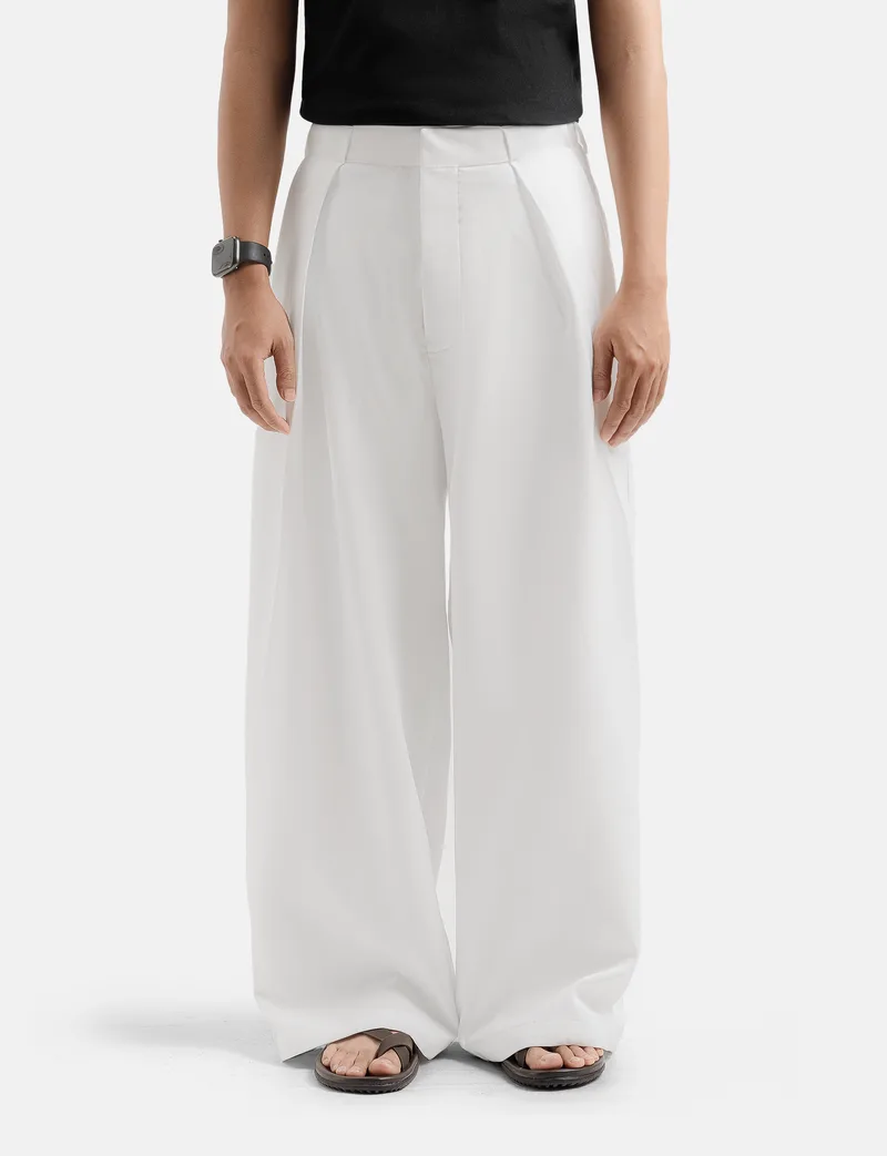 Ankle, chino, wide cut