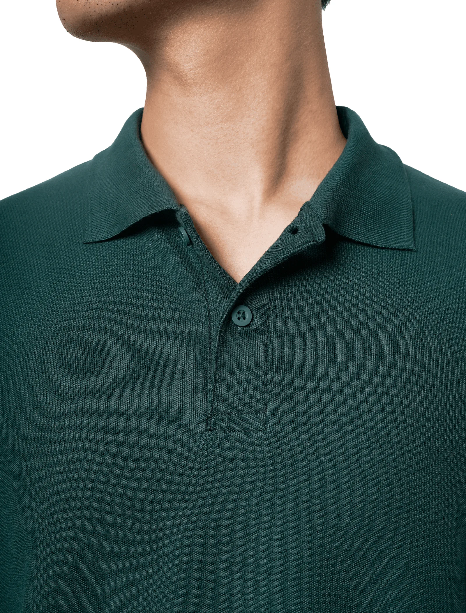 Panjang Rise Polo Dark Green