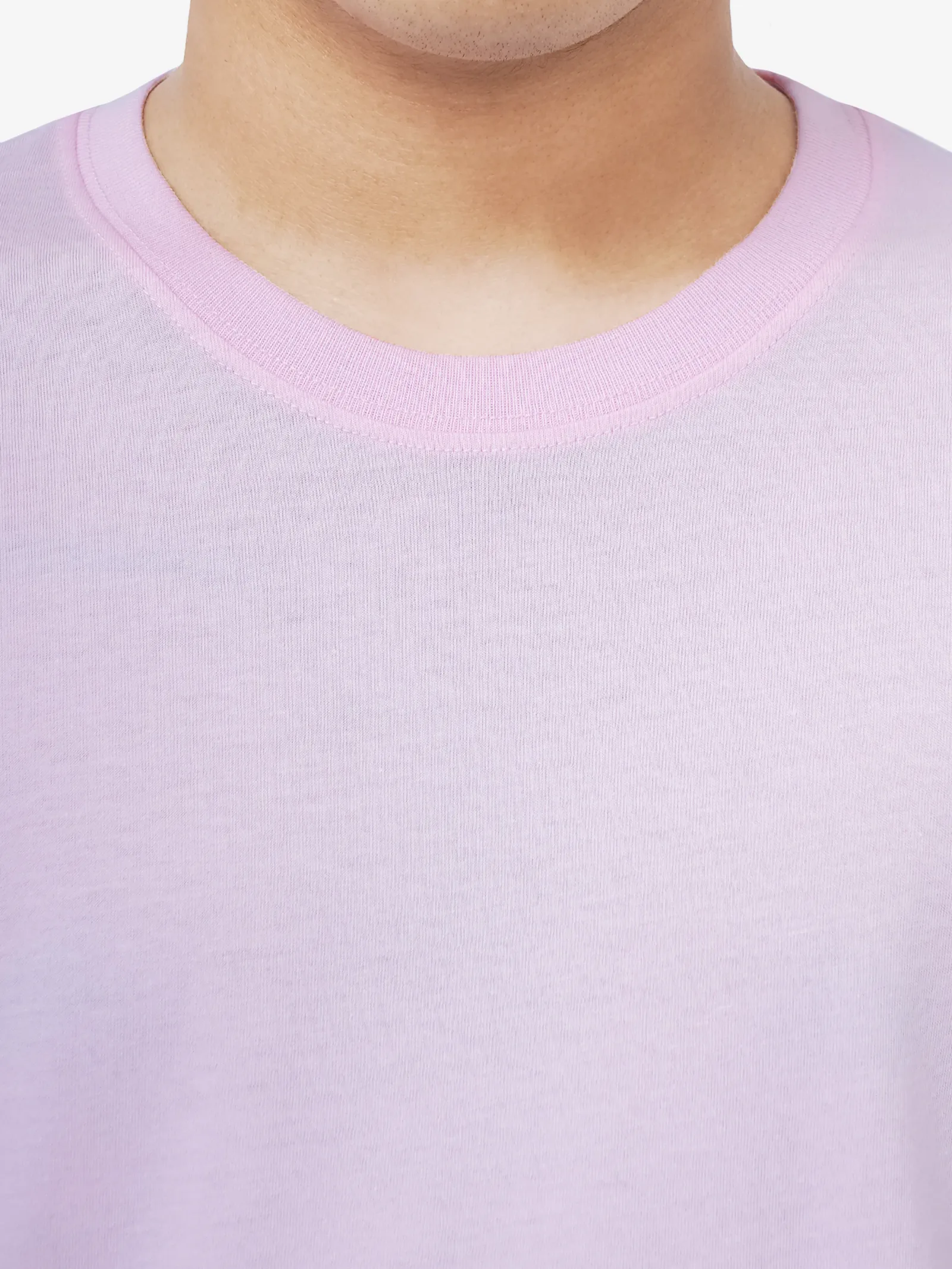 Crew Light Pink Tee