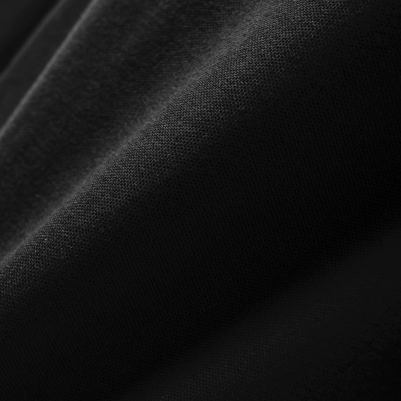 Panjang Rise Polo Black