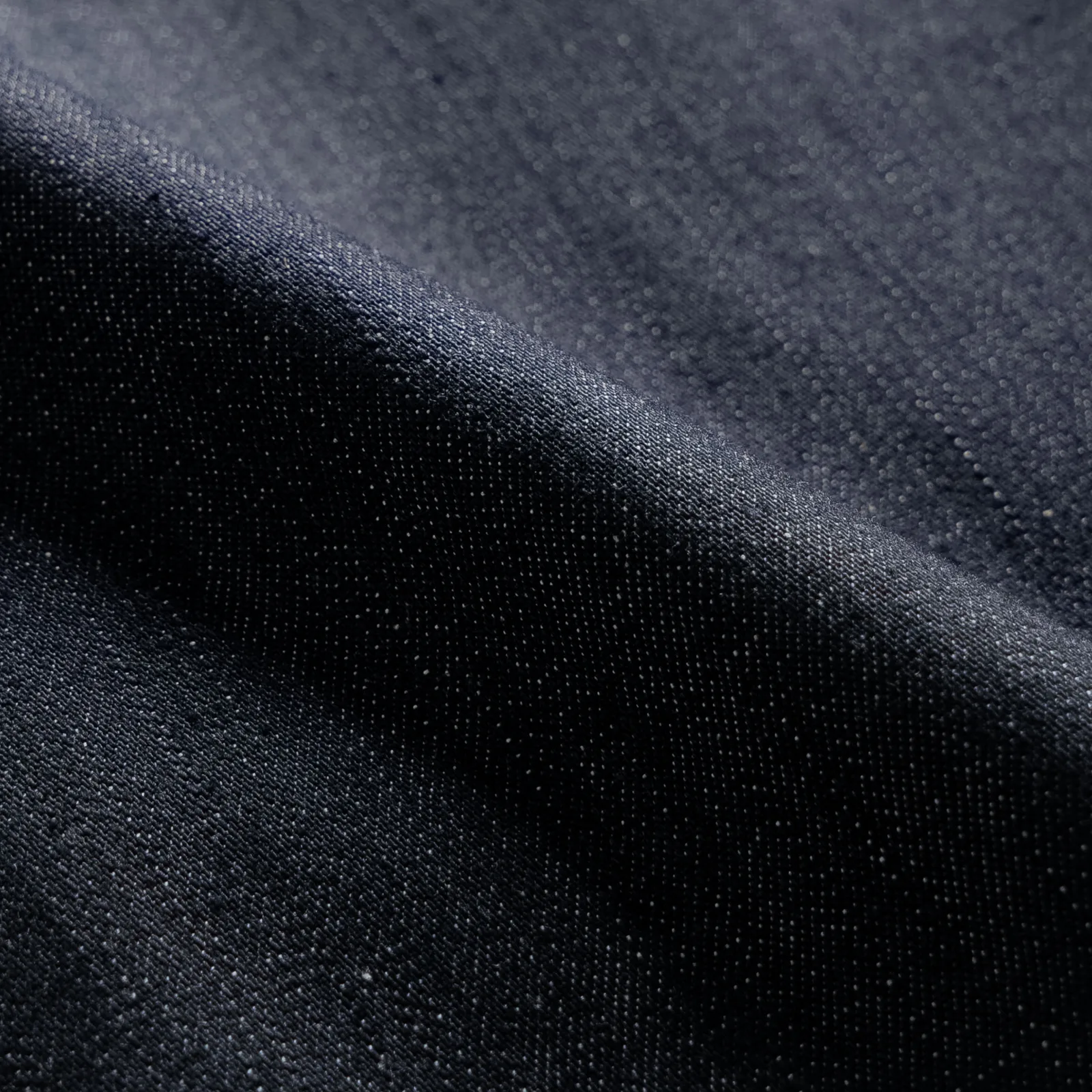 Dark Blue Slub Work Denim Jacket