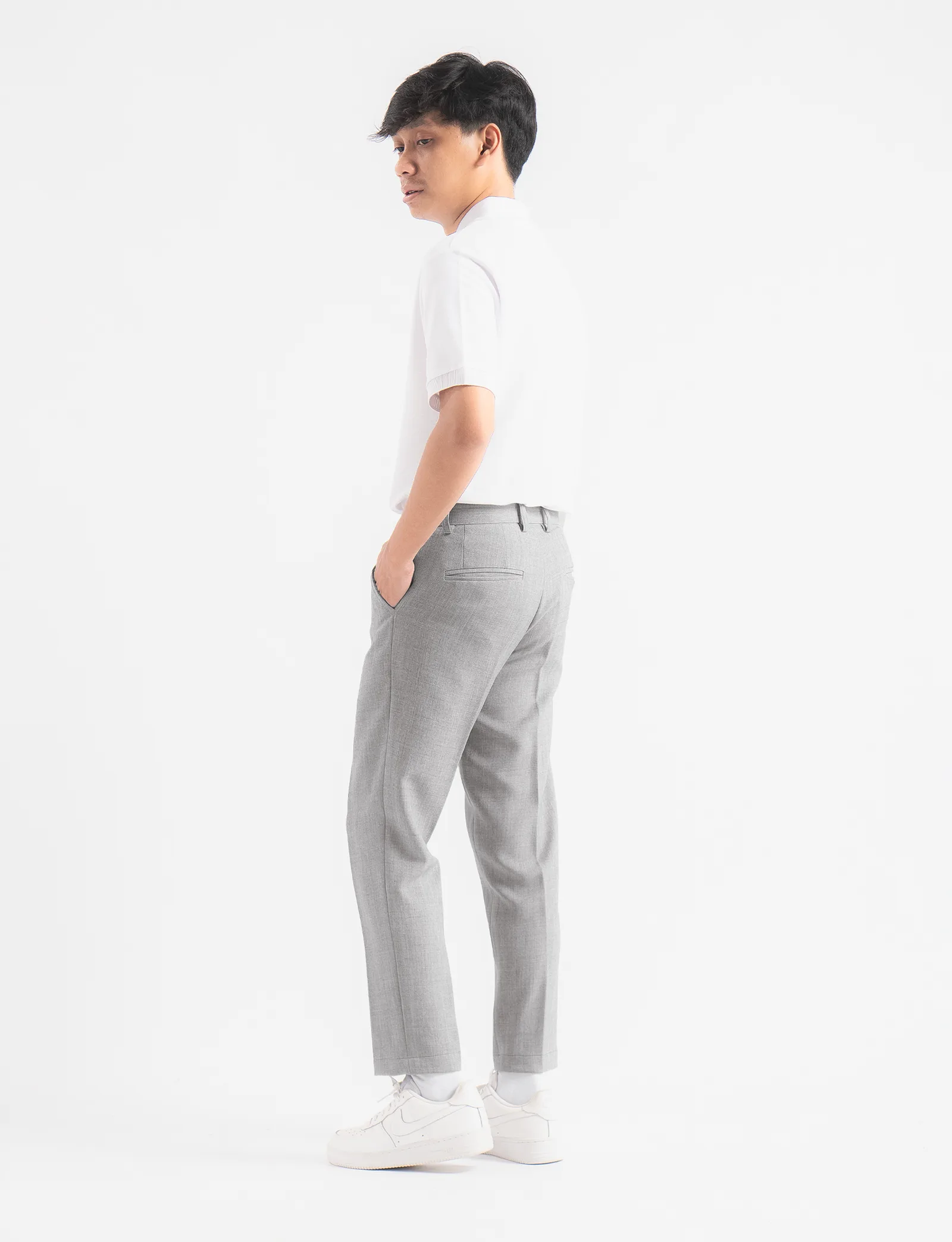 Pearl Grey Ankle Classic