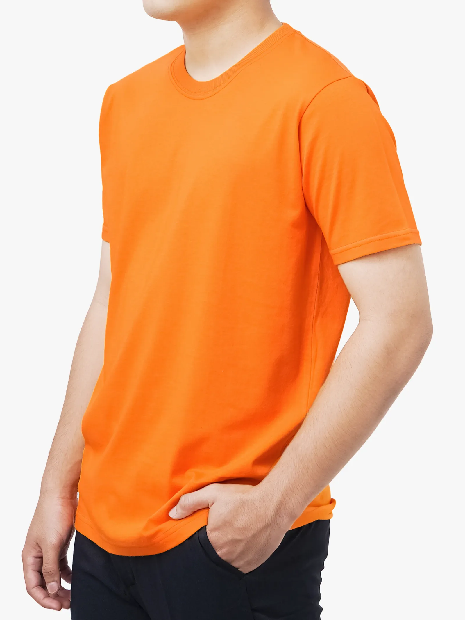 Crew Orange Tee